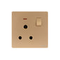 Premium Round Pin Single Outlet - TS Range