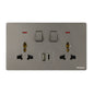 Premium Double Outlet W USB - TS Range