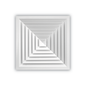Ceiling Exhaust Fan Diffuser (Square)