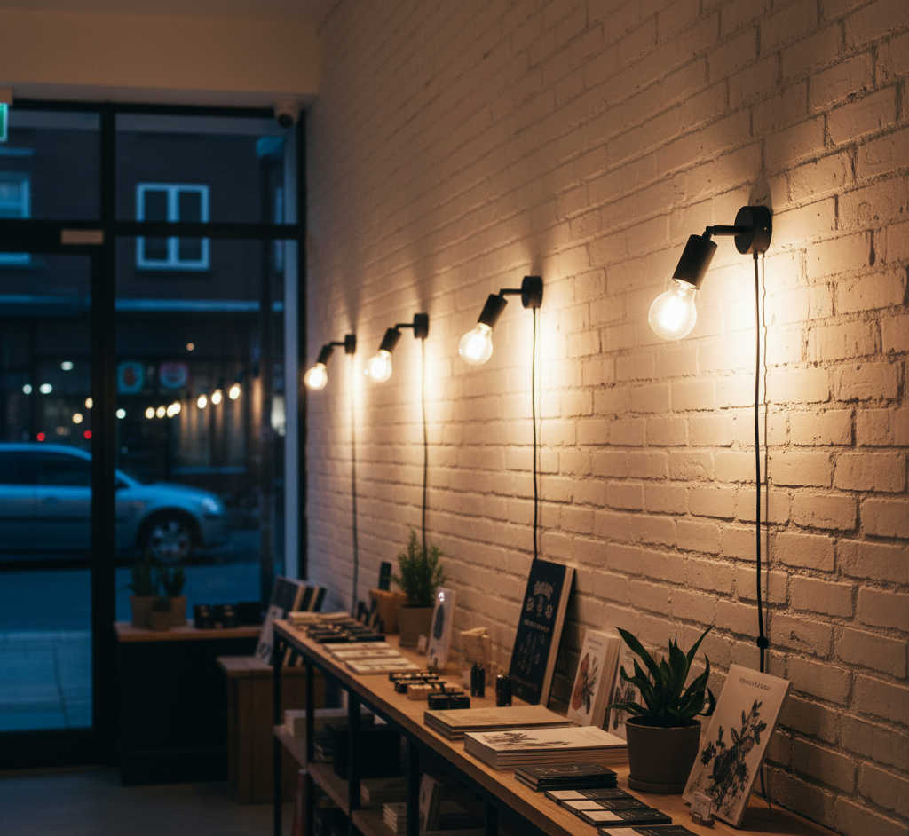 Vintage Fitting Spot Lamp (LL 1210-01-BK)