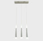 Acrylic Modern 3 LED Hanging Light WH 2021-03SL-DL