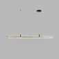 Linear Pendant Light with Crystal Effect LED