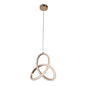 Golden Crystal Knot Pendant Light – 30W LED (WH 25CL-01-GO-TC)