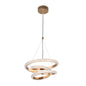 Golden Intertwined LED Pendant Light with Crystal (WH 25CL-04-GO-TC)