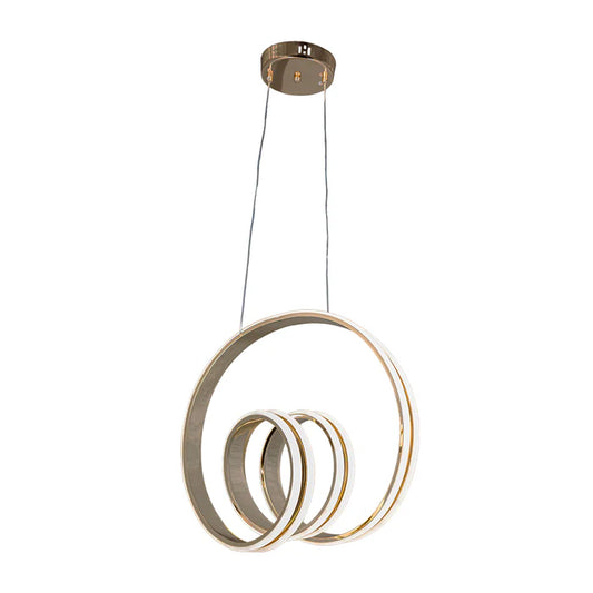 Chandelier Three Colour LED Light (WH 25CL-13-GO-TC)