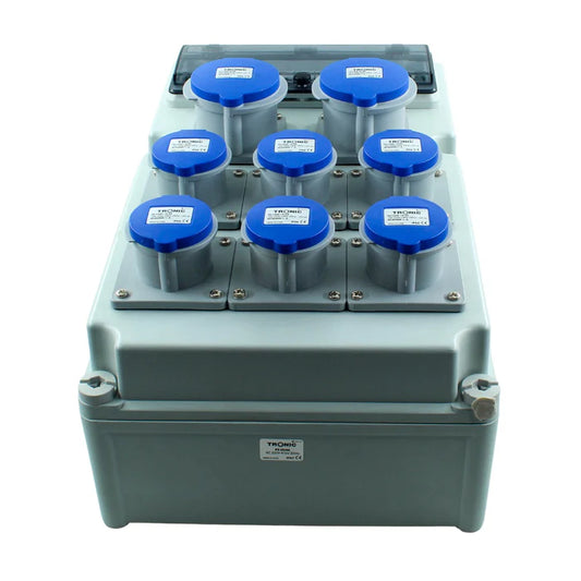 Industrial Distribution Board With Socket BOX IP67 220-415V  460*270*160MM