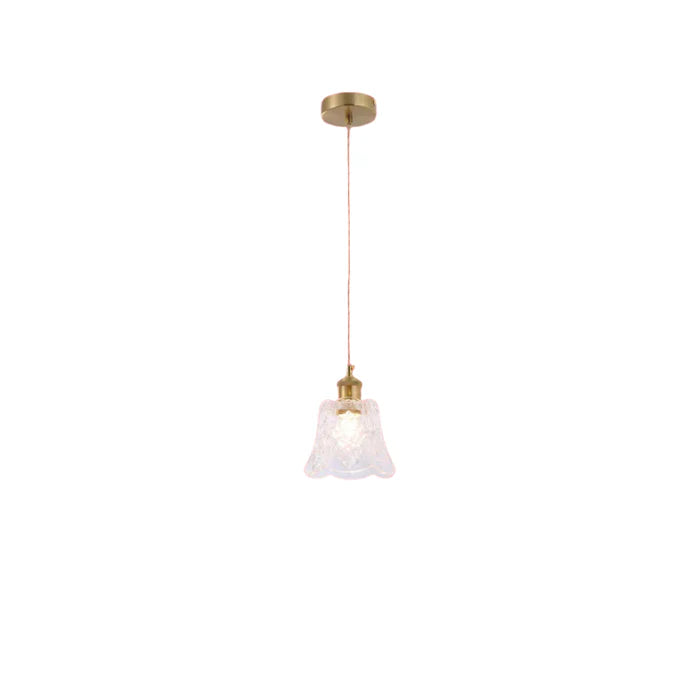 Vintage Floral Crystal Pendant Light 1*E27