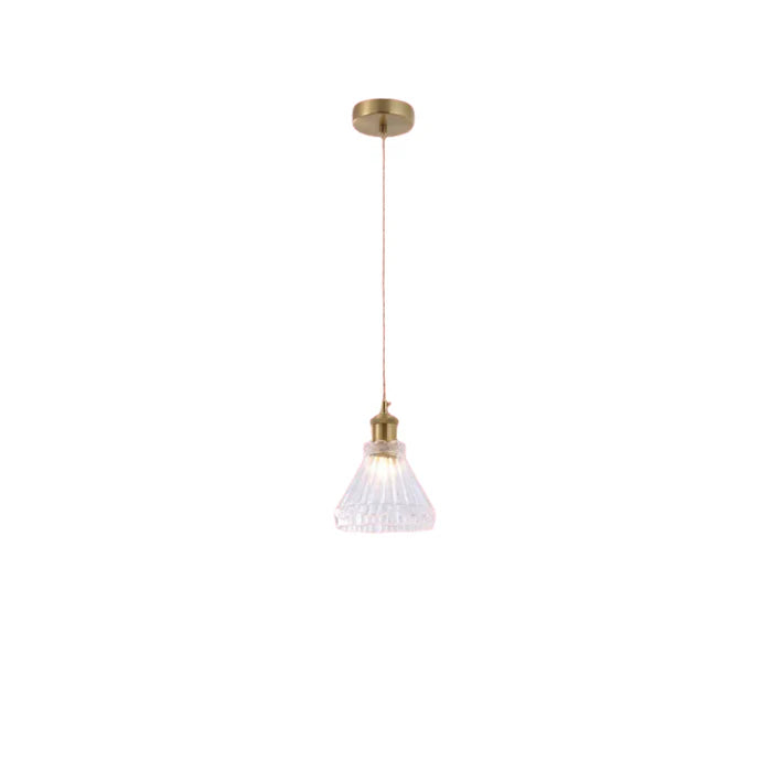 Prism Crystal Glass Pendant Light 1*E27