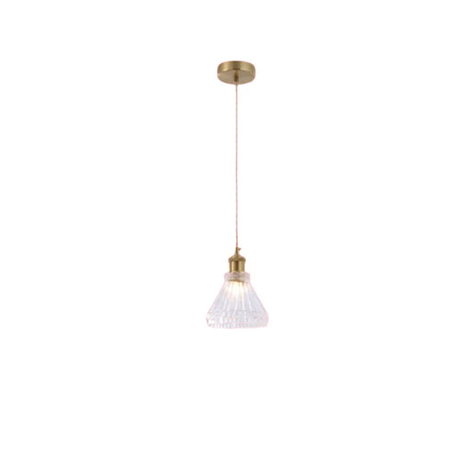 Prism Crystal Glass Pendant Light 1*E27