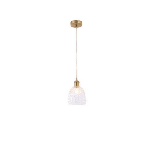 Mosaic Crystal Glass Pendant Light 1*E27