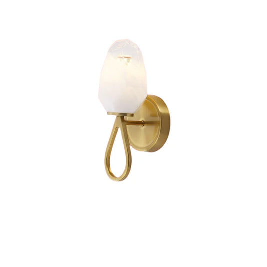 Luxe Crystal Wall Sconce