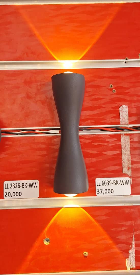 Black Lantern Outdoor LED Warm White Light (LL 6039-BK-WW)
