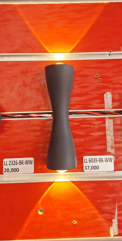 Black Lantern Outdoor LED Warm White Light (LL 6039-BK-WW)