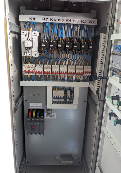 Automatic Power Factor Correction 100 KVAR 8 Steps
